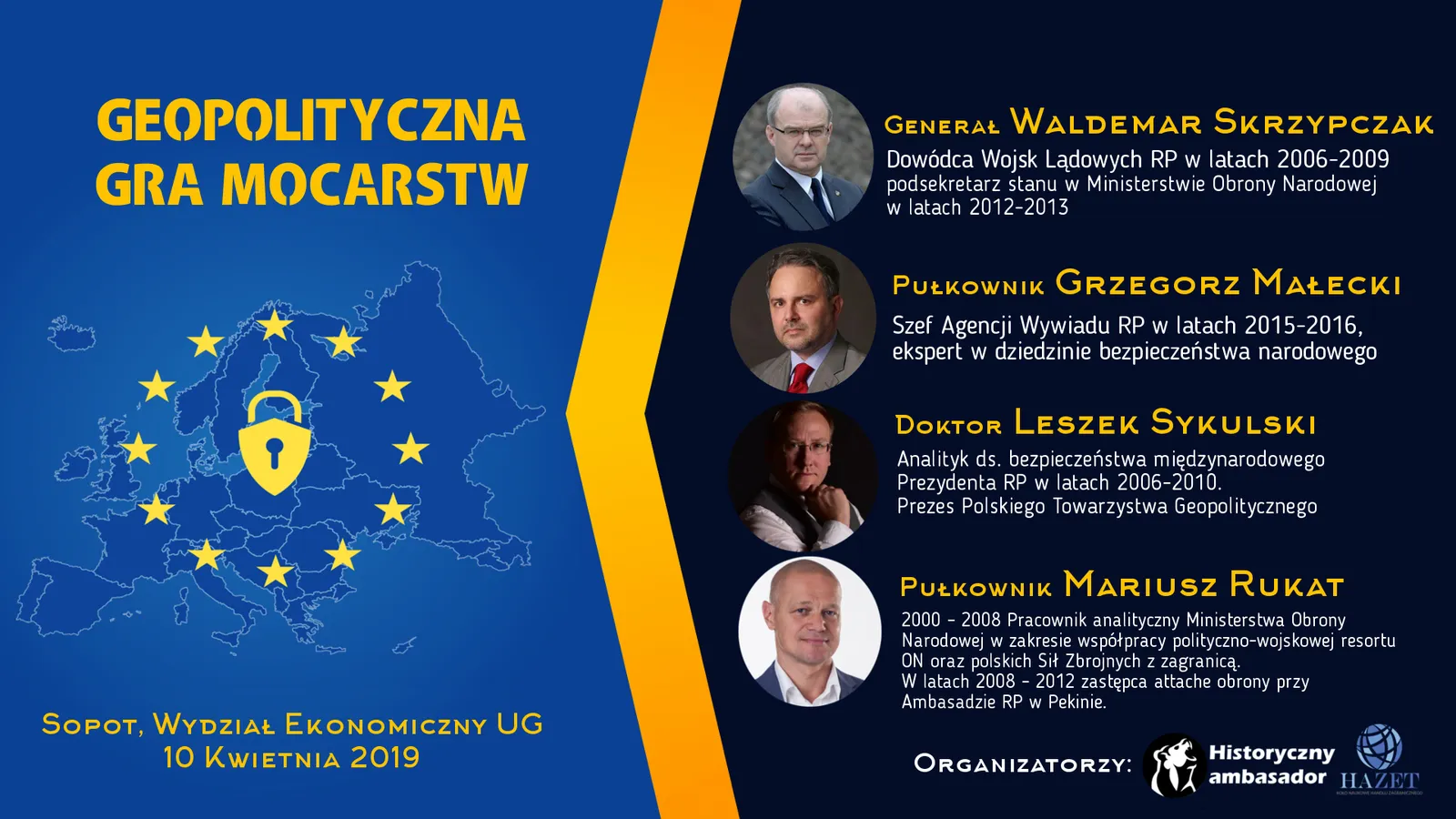Materiał archiwalny konferencji Geopolityczna Gra Mocarstw – 2019